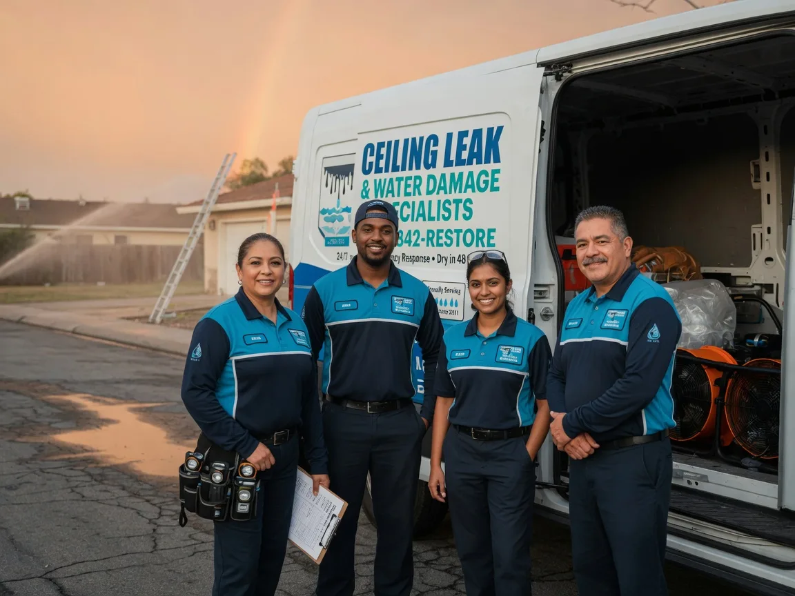 Ceiling Leak Cleanup company in Morton, WA